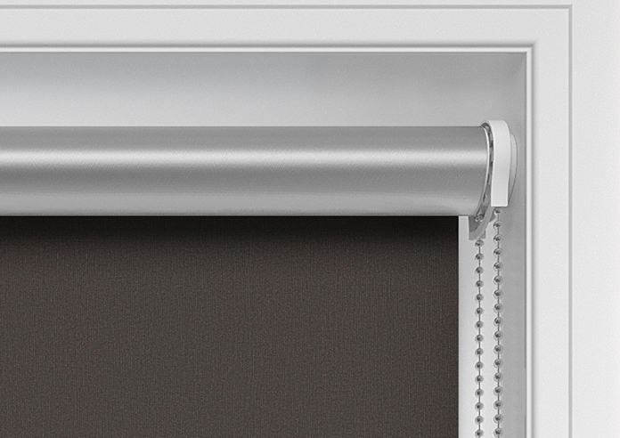 Energy Saving (Blackout), Dark Mahogany - Twist&Fit Roller Blind - Image 9